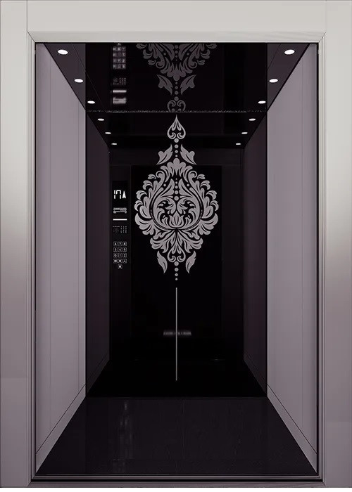 کابین تمام استیل آسانسور کد 108